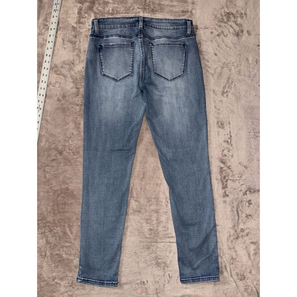 KANCAN Women's Blue Mid rise Skinny Light Wash Size 29 - Picture 4 of 9